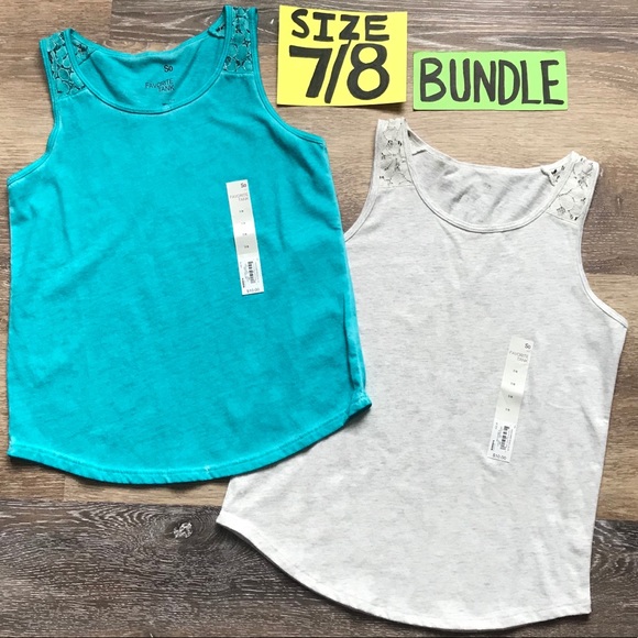 SO Other - 🛍BOGO NWT SO Girls Size 7/8 Tank Top Bundle